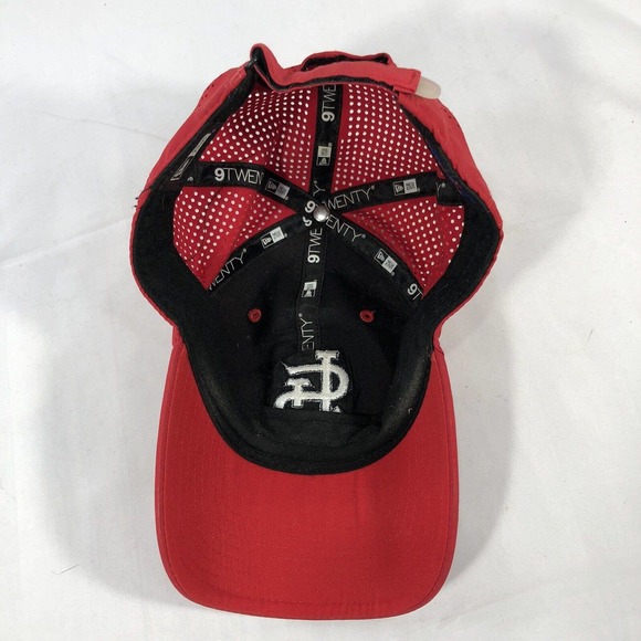 St. Louis Cardinals New Era Hat Cap 9TWENTY Adjustable Red Strap Back One Size - Picture 10 of 16